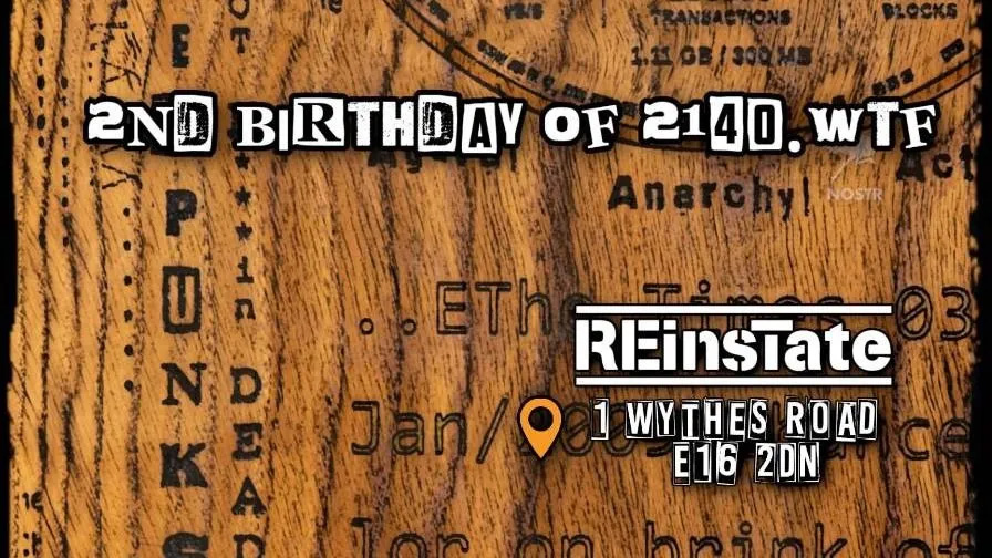 2140.wtf Second Birthday Party