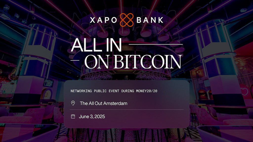 All In On Bitcoin At The All Out Amsterdam by Xapo Bank