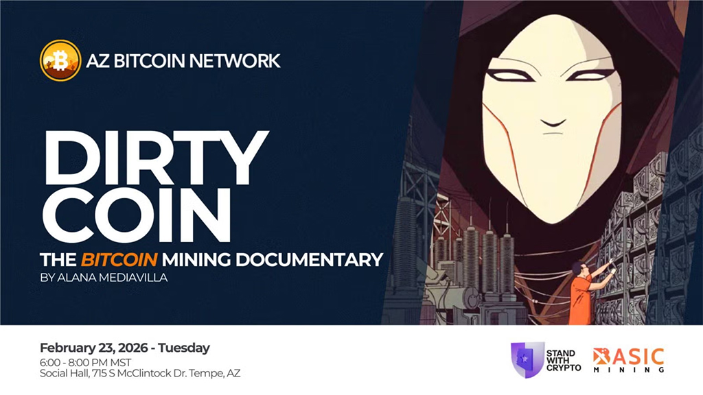 Arizona Bitcoin Network - Dirty Coin: The Bitcoin Mining Documentary