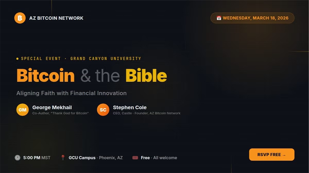 Arizona Bitcoin Network - Thank God for Bitcoin