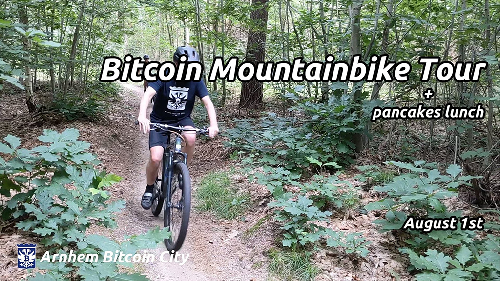 Arnhem Bitcoin City Mountainbike Tour