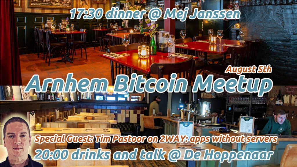 Arnhem Bitcoin Meetup with Tim Pastoor, 2Way