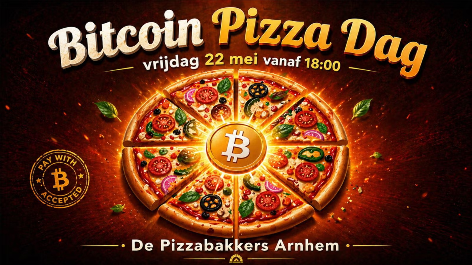 Arnhem Bitcoin Pizza Day
