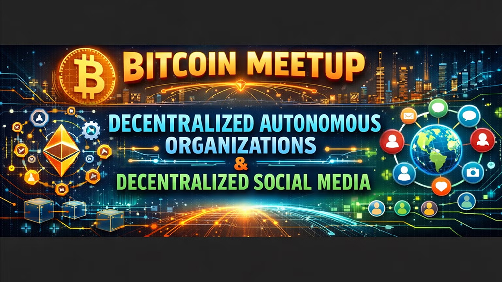 Athens Bitcoin & Blockchain Tech Meetup - Decentralized Autonomous Organizations and Decentralized Social Media 1 Athens Bitcoin & Blockchain Tech Meetup - Decentralized Autonomous Organizations and Decentralized Social Media