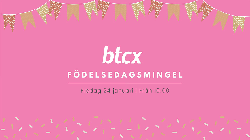 BTCX Födelsedagsmingel