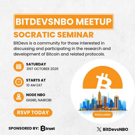 BitDevsNBO Socratic Seminar #33
