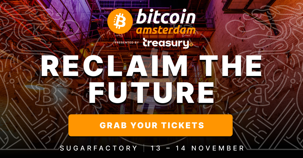 Bitcoin Amsterdam 2025 Is One Month Away
