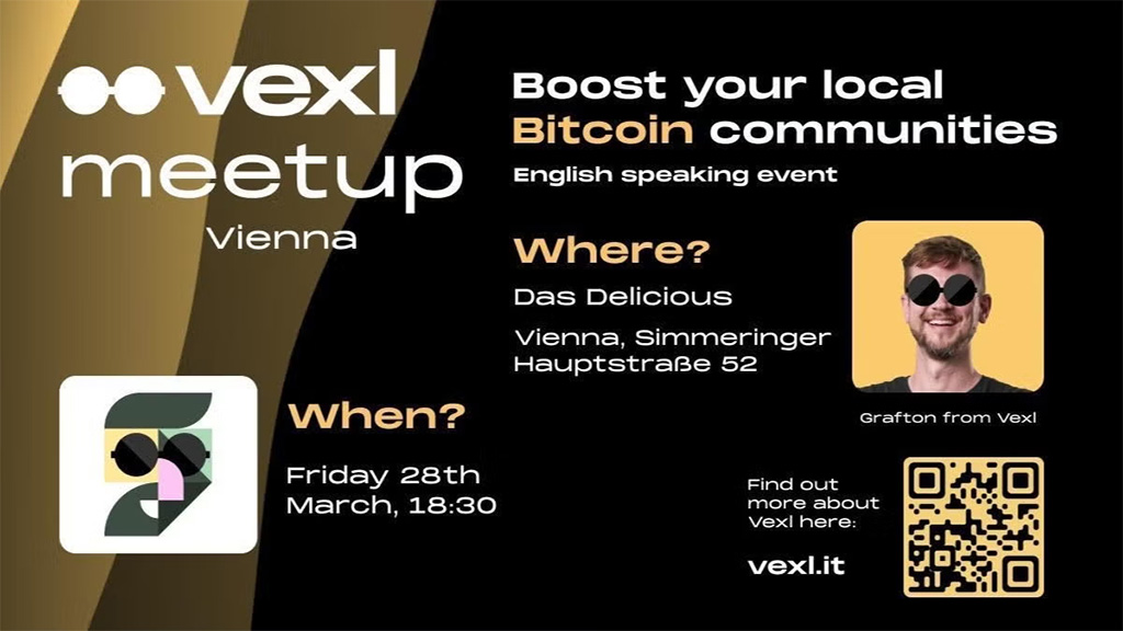 Bitcoin Austria - VEXL kommt nach Wien! 1 Bitcoin Austria - VEXL kommt nach Wien!