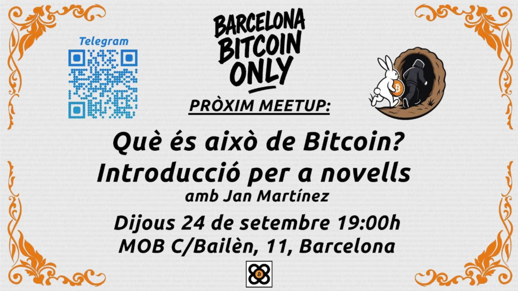 Bitcoin Barcelona - Què és això de Bitcoin