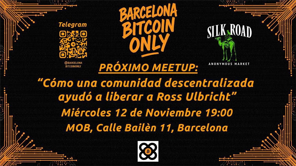 Bitcoin Barcelona - Cómo una comunidad descentralizada ayudó a liberar a Ross Ulbricht