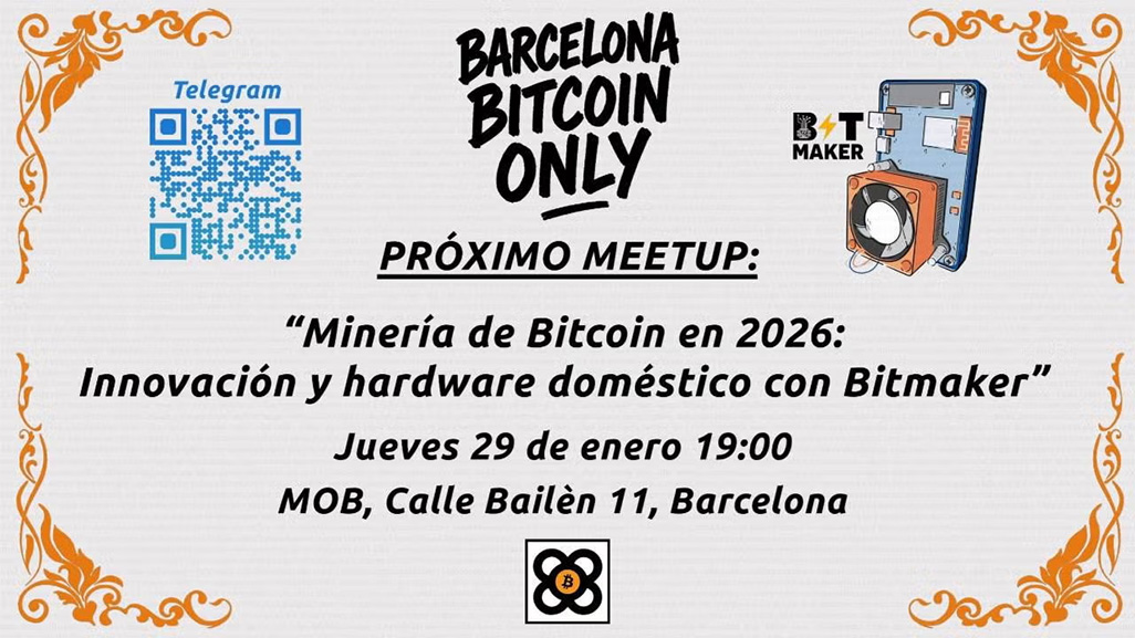 Bitcoin Barcelona - Minería de Bitcoin en 2026