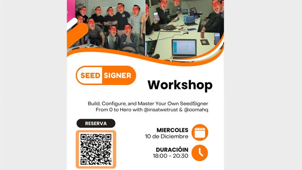Bitcoin Barcelona Taller práctico – SeedSigner