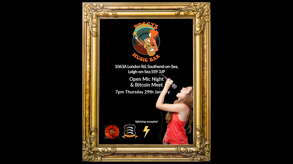 Bitcoin Essex Meetup @ Peggy’s 1 Bitcoin Essex Meetup @ Peggy’s