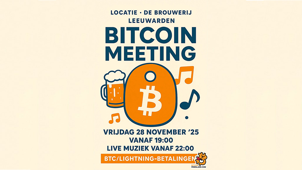 Bitcoin Friesland Meetup - Leeuwarden