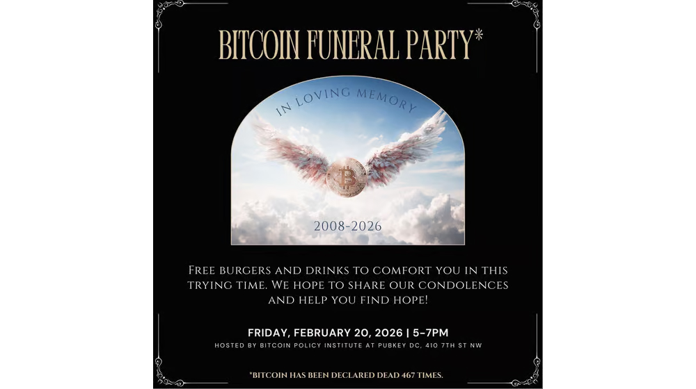 Bitcoin Funeral Party @ Pubkey DC