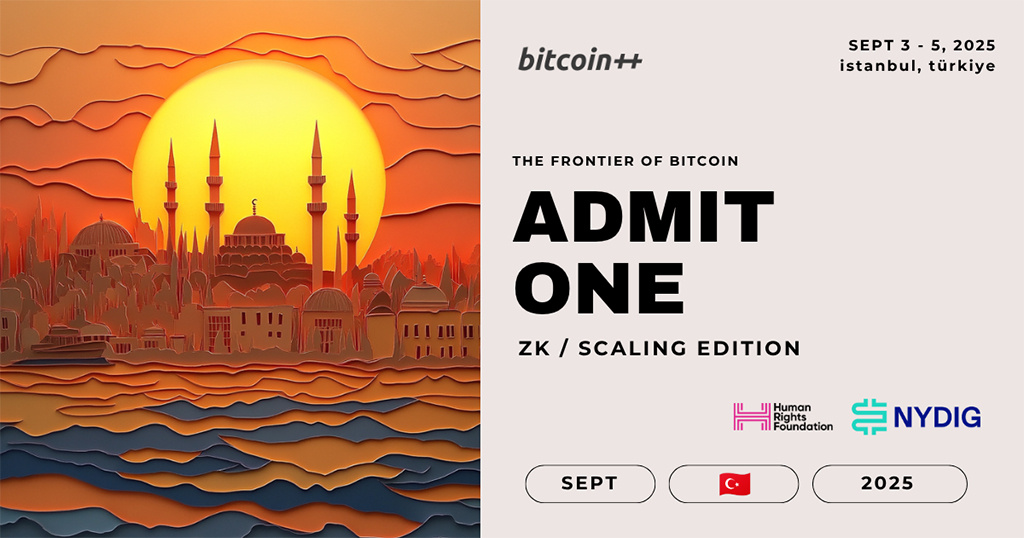 Bitcoin++ Istanbul 2025