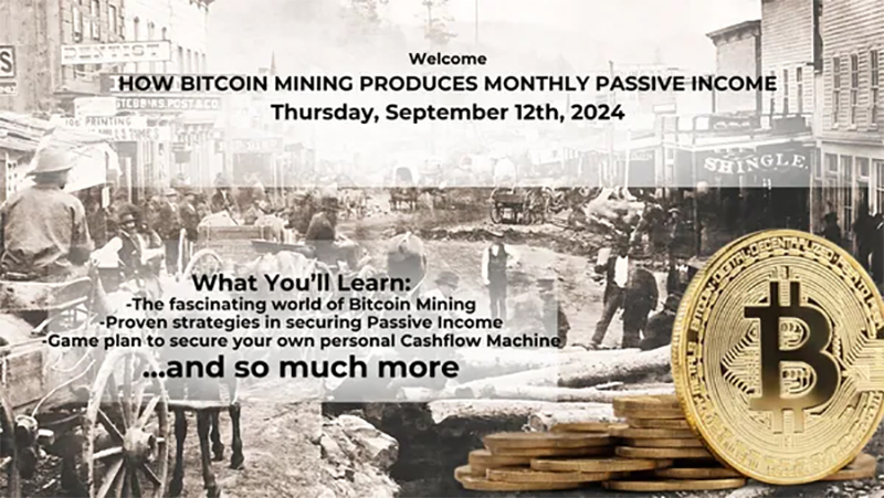 Bitcoin Key Club Generating Monthly Passive Income with Bitcoin Mining