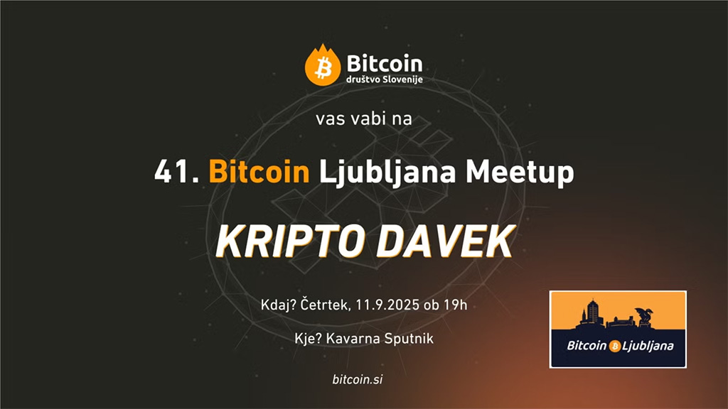 Bitcoin Ljubljana Meetup #41 - Kripto davek 1 Bitcoin Ljubljana Meetup #41 - Kripto davek