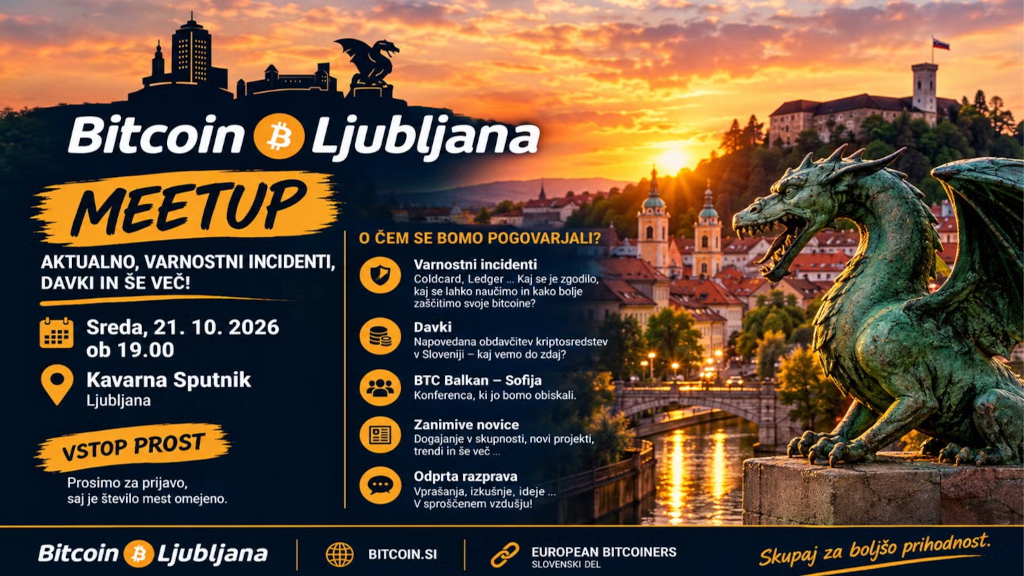Bitcoin Ljubljana Meetup #47