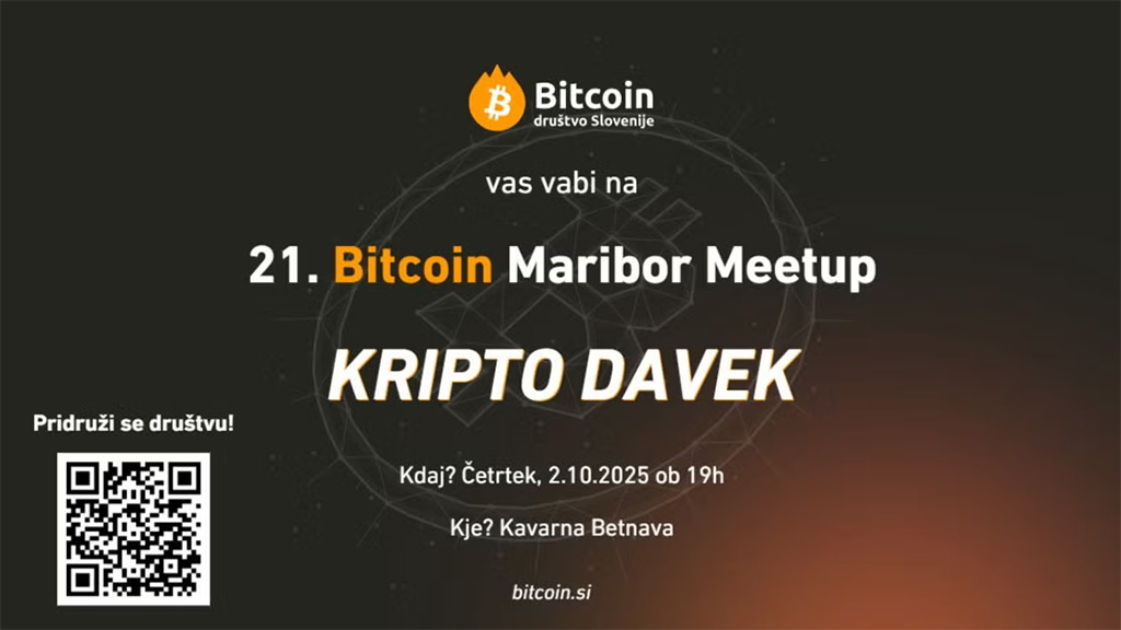 Bitcoin Maribor Meetup #21 - Kripto Davek 1 Bitcoin Maribor Meetup #21 - Kripto Davek