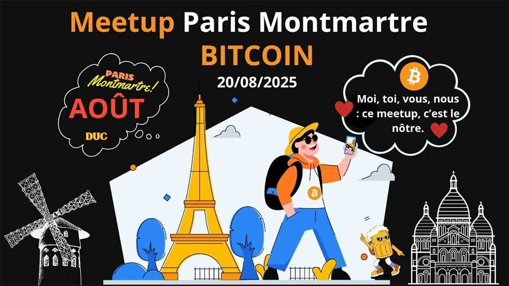Bitcoin Meetup Montmartre - Bitcoin rencontre à Paris en Aout
