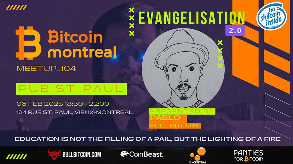 Bitcoin Montreal Meetup #104