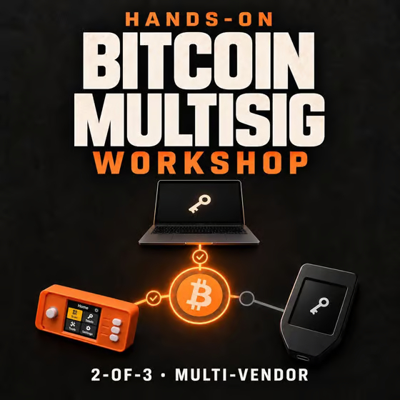 Bitcoin Multisig Workshop @ DCTRL
