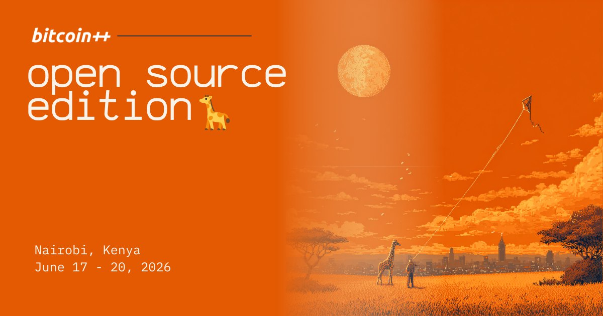 Bitcoin++ Nairobi 2026