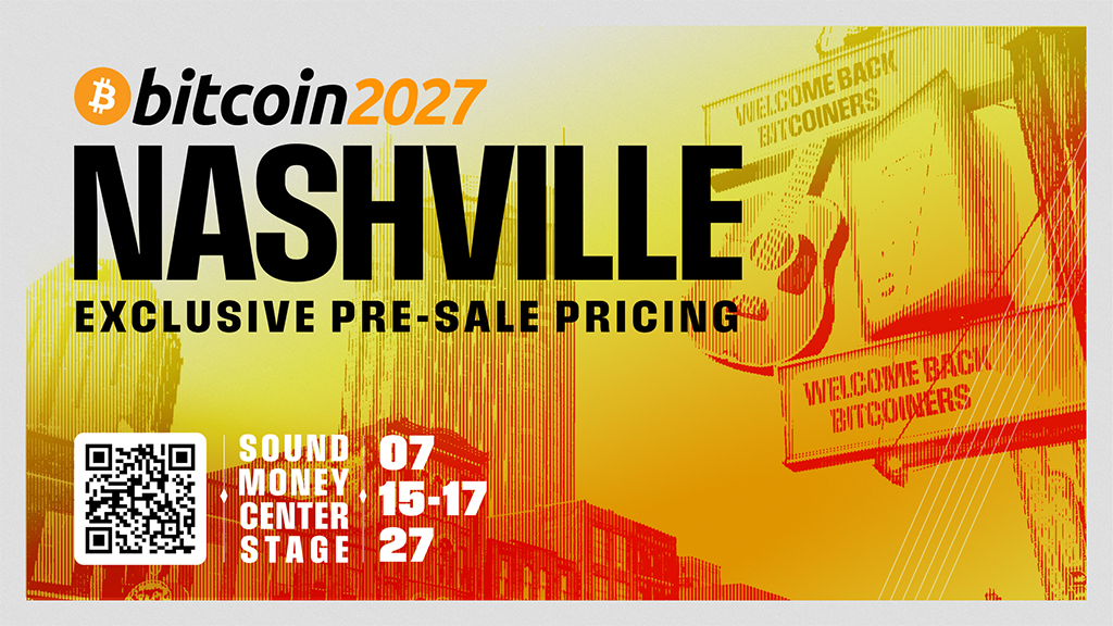 Bitcoin Nashville 2027 Presale