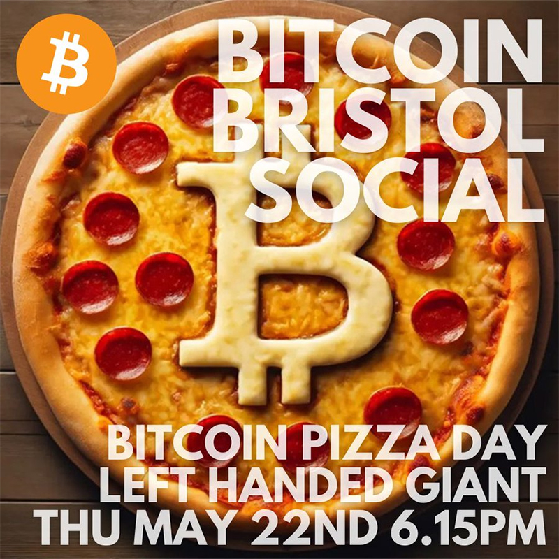 Bitcoin Pizza Day Bristol 1 Bitcoin Pizza Day Bristol