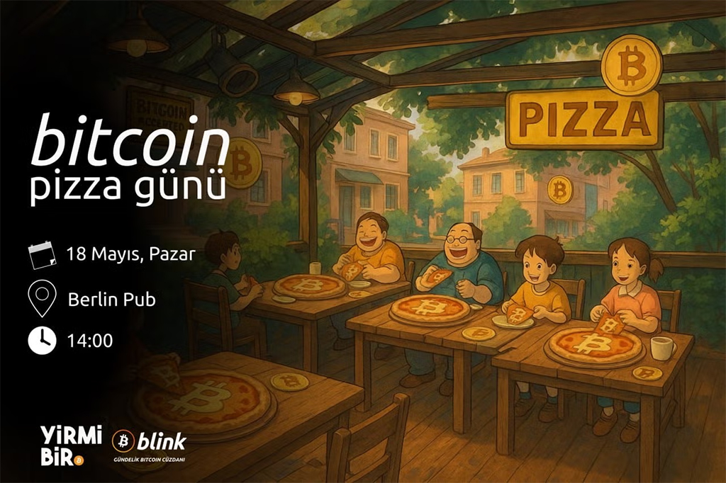 Bitcoin Pizza Günü Etkinliği Ankara