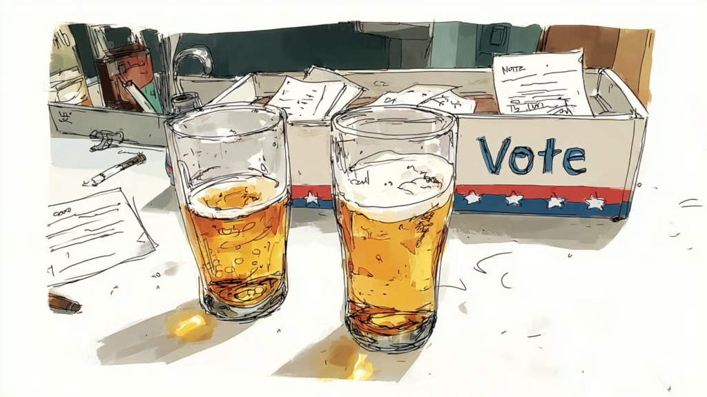 Bitcoin Politics & Pints