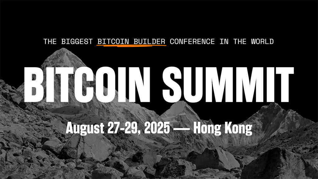 Bitcoin Summit 2025 Hong Kong 1 Bitcoin Summit 2025 Hong Kong