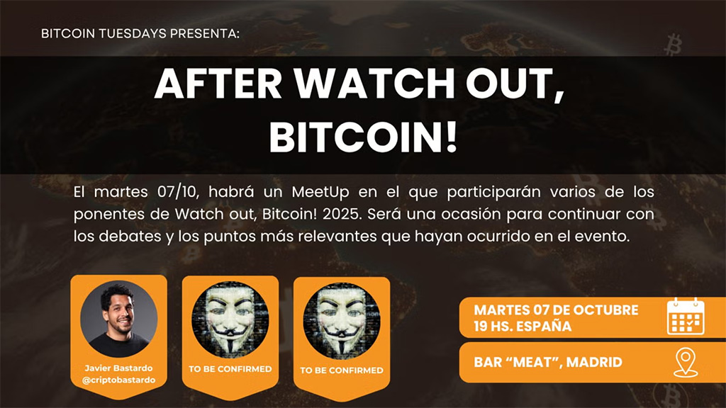 Bitcoin Tuesday Madrid