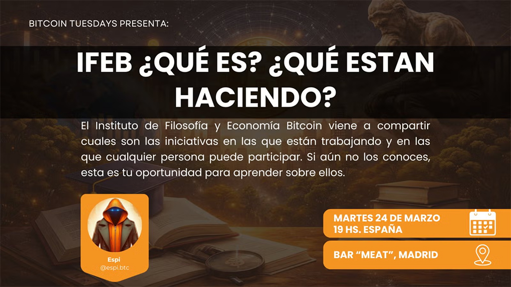 Bitcoin Tuesday Madrid #76