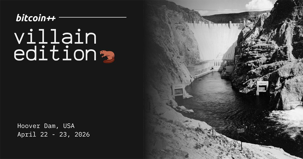 Bitcoin++ Vegas 2026 Villain Edition