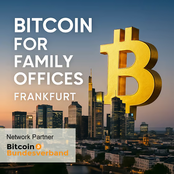 Bitcoin for Family Offices Frankfurt