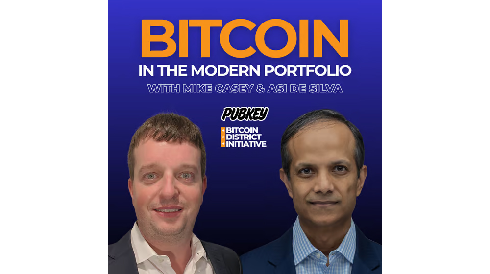 Bitcoin in the Modern Portfolio @ PubKey DC