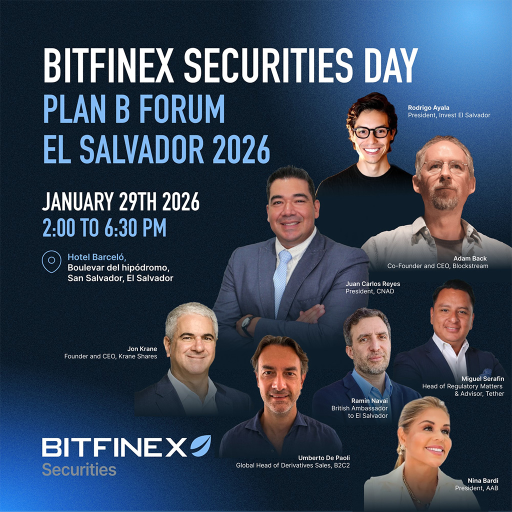Bitfinex Securities Day 2026 El Salvador