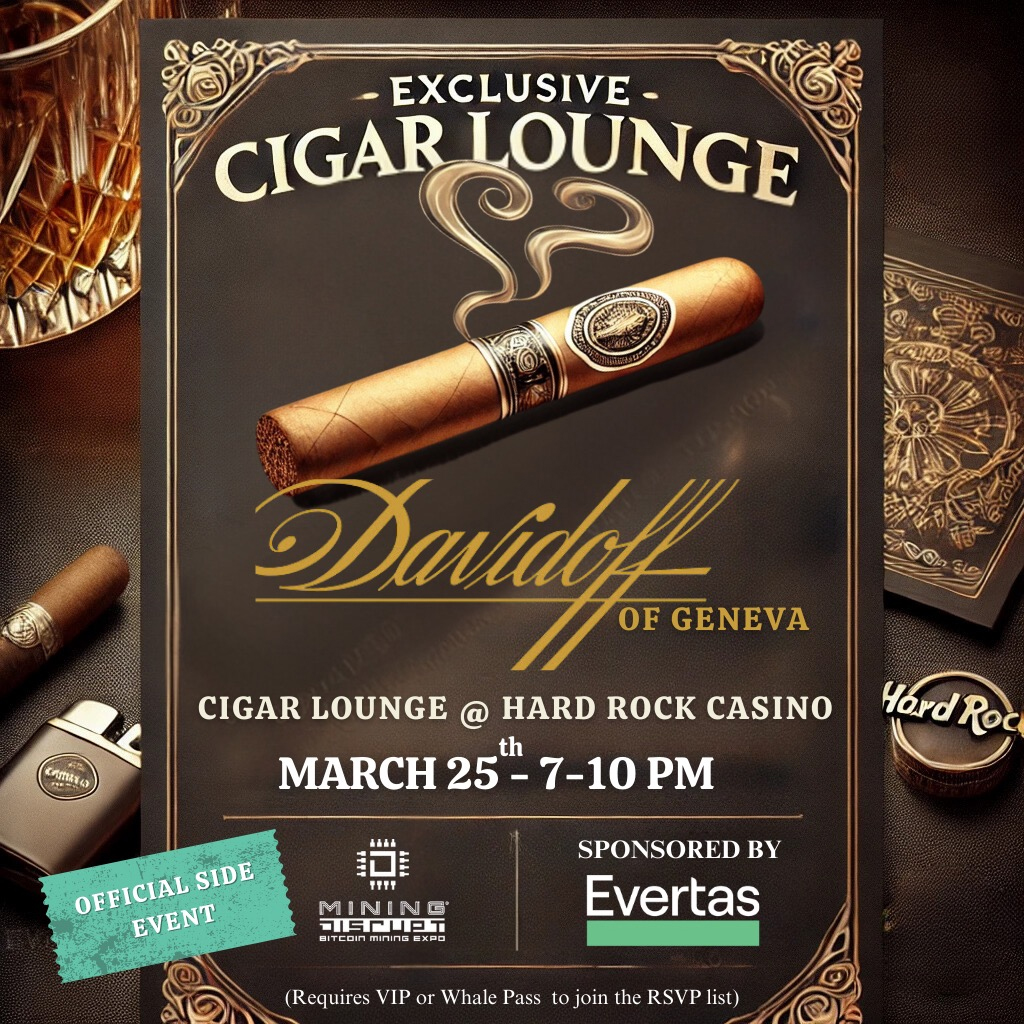 Cigar Lounge @ Mining Disrupt 2025