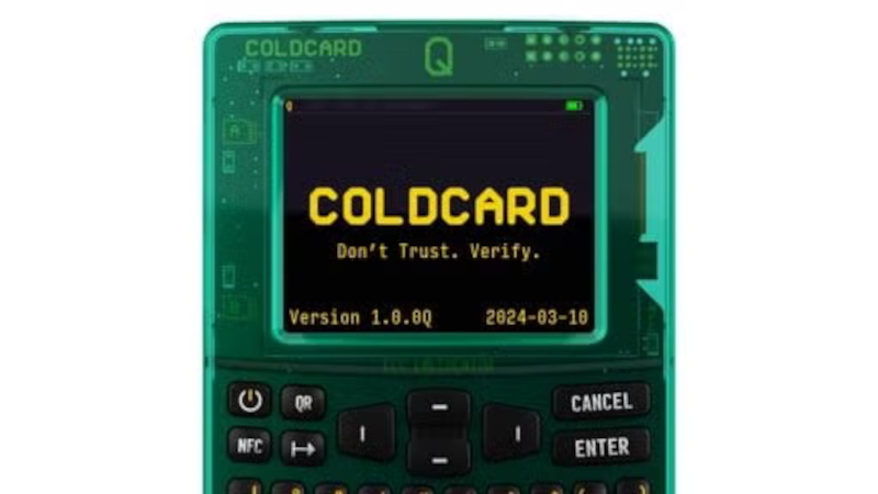 Cincinnati Bitcoin - Coldcard Q Bitcoin Wallet
