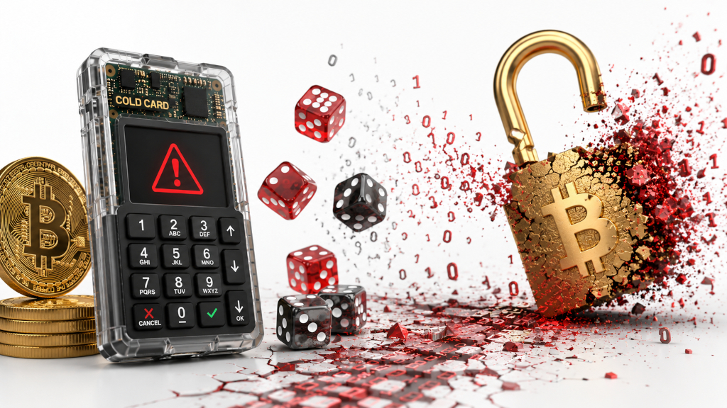 Coldcard Losses Near $90M as Attackers Start Cracking Passphrases