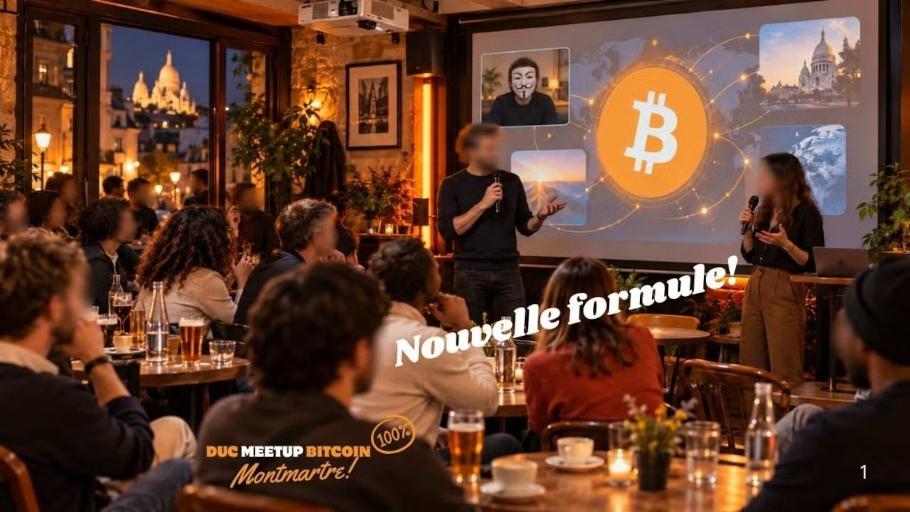 DUC Bitcoin Meetup Paris Montmartre