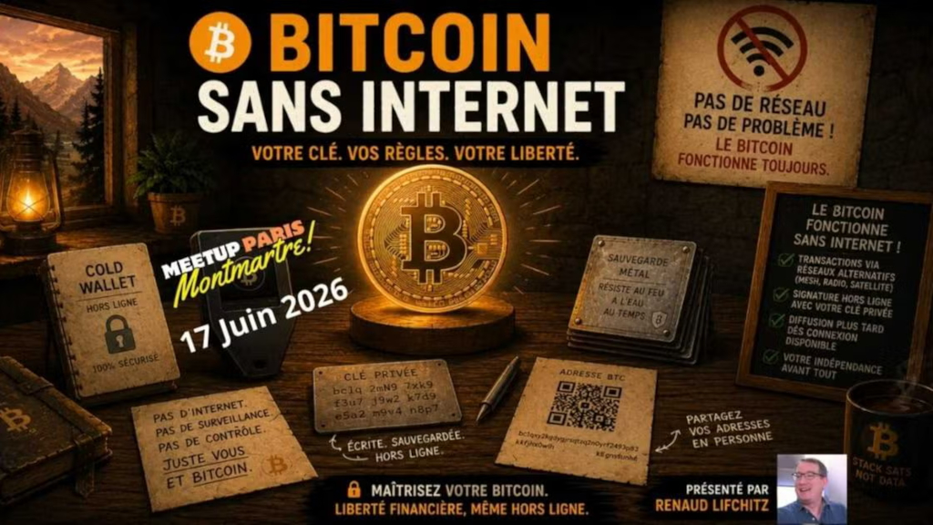 DUC Bitcoin Meetup Paris Montmartre - Bitcoin sans internet 1 DUC Bitcoin Meetup Paris Montmartre - Bitcoin sans internet