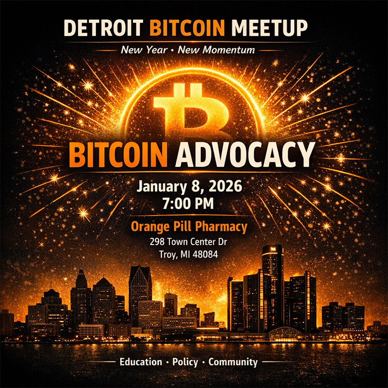 Detroit Bitcoin Meetup - New Year, New Momentum