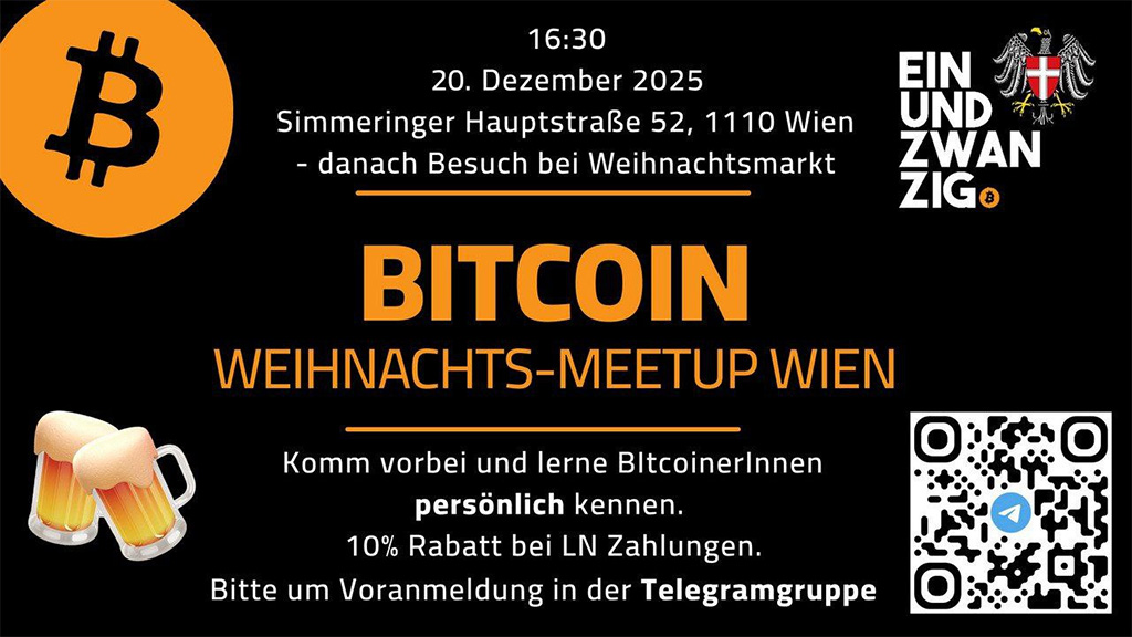 Einundzwanzig Wien Bitcoin Meetup 1 Einundzwanzig Wien Bitcoin Meetup