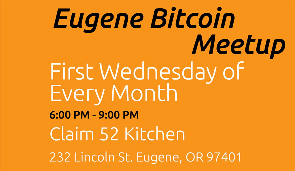 Eugene Bitcoiners Meetup