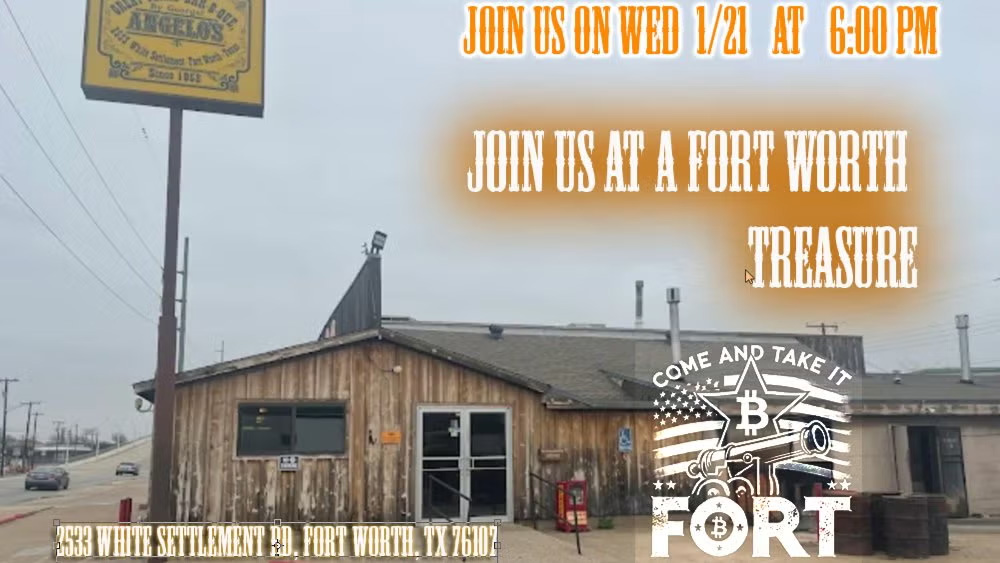 Fort Bitcoin Meetup #54 Bitcoin BBQ Round 2 1 Fort Bitcoin Meetup #54 Bitcoin BBQ Round 2