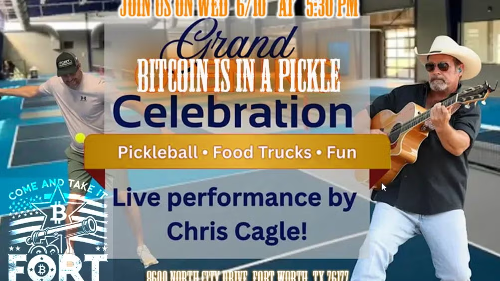 Fort Bitcoin Meetup #58 Bitcoin is in a Pickle 1 Fort Bitcoin Meetup #58 Bitcoin is in a Pickle