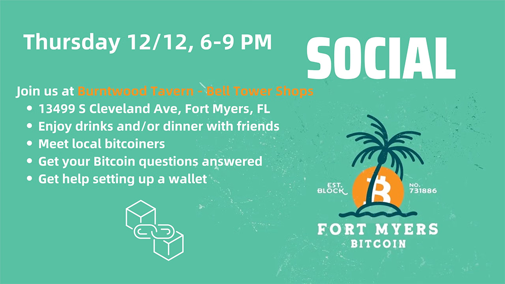 Fort Myers Bitcoin Social Meetup